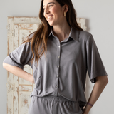 Yerse - 42110_007 - Camisa fluida de punto - Mujer