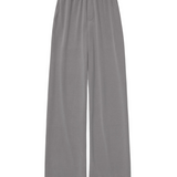 Yerse - 42111_007 - Pantalones fluidos de punto con cintura elástica y bolsillos - Mujer