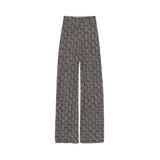 Yerse - 42121_237 - Pantalones flare de viscosa con tiro medio y cintura elástica - Mujer