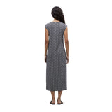 Yerse - 42122_237 - Vestido midi de viscosa con escote de pico - Mujer