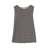 Yerse - 42123_237 - Top de viscosa con estampado geométrico - Mujer