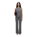 Yerse - 42123_237 - Top de viscosa con estampado geométrico - Mujer