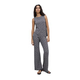 Yerse - 42123_237 - Top de viscosa con estampado geométrico - Mujer