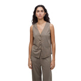 Yerse - 42220_025 - Chaleco de punto de algodón - Mujer