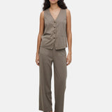 Yerse - 42220_025 - Chaleco de punto de algodón - Mujer