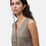 Yerse - 42220_025 - Chaleco de punto de algodón - Mujer