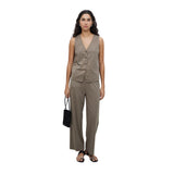 Yerse - 42220_025 - Chaleco de punto de algodón - Mujer