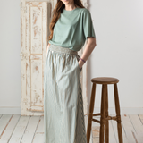 Yerse - 42505_017 - Jersey de manga corta 100% lana merino - Mujer