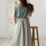 Yerse - 42505_017 - Jersey de manga corta 100% lana merino - Mujer