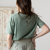 Yerse - 42505_017 - Jersey de manga corta 100% lana merino - Mujer