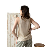 Yerse - 42510_003 - Top con botones y escote redondo - Mujer