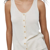 Yerse - 42510_003 - Top con botones y escote redondo - Mujer