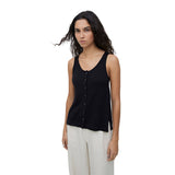 Yerse - 42510_037 - Top con botones y escote redondo - Mujer