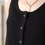 Yerse - 42510_037 - Top con botones y escote redondo - Mujer
