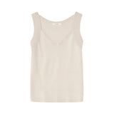 Yerse - 42516_005 Top de tirantes anchos con escote de pico - Mujer
