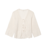 Yerse- 42529_003 - Cárdigan de crochet 100% algodón - Mujer