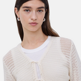 Yerse- 42529_003 - Cárdigan de crochet 100% algodón - Mujer