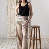 Yerse - 42811_103 - Pantalones anchos con bolsillos - Mujer