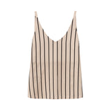 Yerse - 42812_103 - Top de tirantes con escote de pico delantero y trasero 100% lyocell - Mujer
