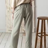 Yerse - 42816_017 - Pantalones rectos con cremallera y botones - Mujer