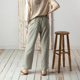 Yerse - 42816_017 - Pantalones rectos con cremallera y botones - Mujer