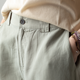 Yerse - 42816_017 - Pantalones rectos con cremallera y botones - Mujer