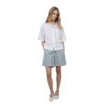 Yerse - 42835_001 - Camisa de manga corta de popelín 100% algodón - Mujer