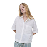 Yerse - 42835_001 - Camisa de manga corta de popelín 100% algodón - Mujer