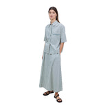 Yerse - 42840_217 - Camisa de manga corta de popelín 100% algodón - Mujer