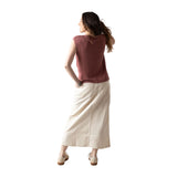 Yerse - 42866_002 - Falda vaquera midi con bolsillos - Mujer