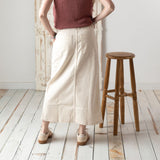 Yerse - 42866_002 - Falda vaquera midi con bolsillos - Mujer
