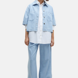 Yerse - 42868_051 - Chaqueta vaquera de manga corta mezcla de algodón y téncel - Mujer