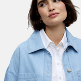Yerse - 42868_051 - Chaqueta vaquera de manga corta mezcla de algodón y téncel - Mujer