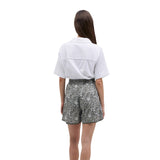 Yerse - 42869_125 - Shorts fluidos con cintura elástica ajustable y bolsillos - Mujer