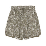 Yerse - 42869_125 - Shorts fluidos con cintura elástica ajustable y bolsillos - Mujer