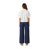 Yerse - 42874_055 - Pantalones balloon fit de popelín 100% algodón - Mujer