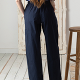 Yerse - 42874_055 - Pantalones balloon fit de popelín 100% algodón - Mujer
