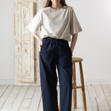 Yerse - 42874_055 - Pantalones balloon fit de popelín 100% algodón - Mujer
