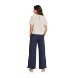 Yerse - 42877_202 - Camisa de manga corta con abertura posterior - Mujer