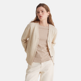 Yerse - 43109_206 – Camiseta de rayas de corte regular y manga larga 100% algodón orgánico - Mujer