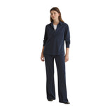 Yerse - 43280_055 – Pantalones anchos fluidos con cintura elástica sin cierre - Mujer