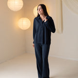 Yerse - 43281_055 – Camisa polera fluida de punto - Mujer