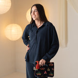 Yerse - 43281_055 – Camisa polera fluida de punto - Mujer