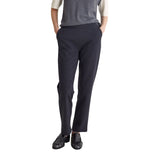 Yerse - 43382_355 - Pantalones rectos de punto en jacquard de cuadros - Mujer