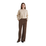 Pantalones marrones de pana Yerse para mujer – Comodidad chic Konestilochic