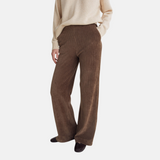 Yerse - 43455_011 - Pantalones anchos de pana de punto - Mujer