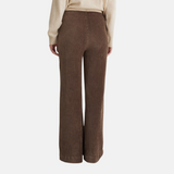 Yerse - 43455_011 - Pantalones anchos de pana de punto - Mujer