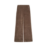 Yerse - 43455_011 - Pantalones anchos de pana de punto - Mujer