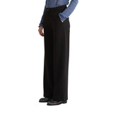 Yerse - 43471_037 – Pantalones anchos con bolsillos y cintura elástica con elastano - Mujer