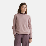 Yerse - 43500_073 - Jersey de escote redondo 100% algodón orgánico - Mujer